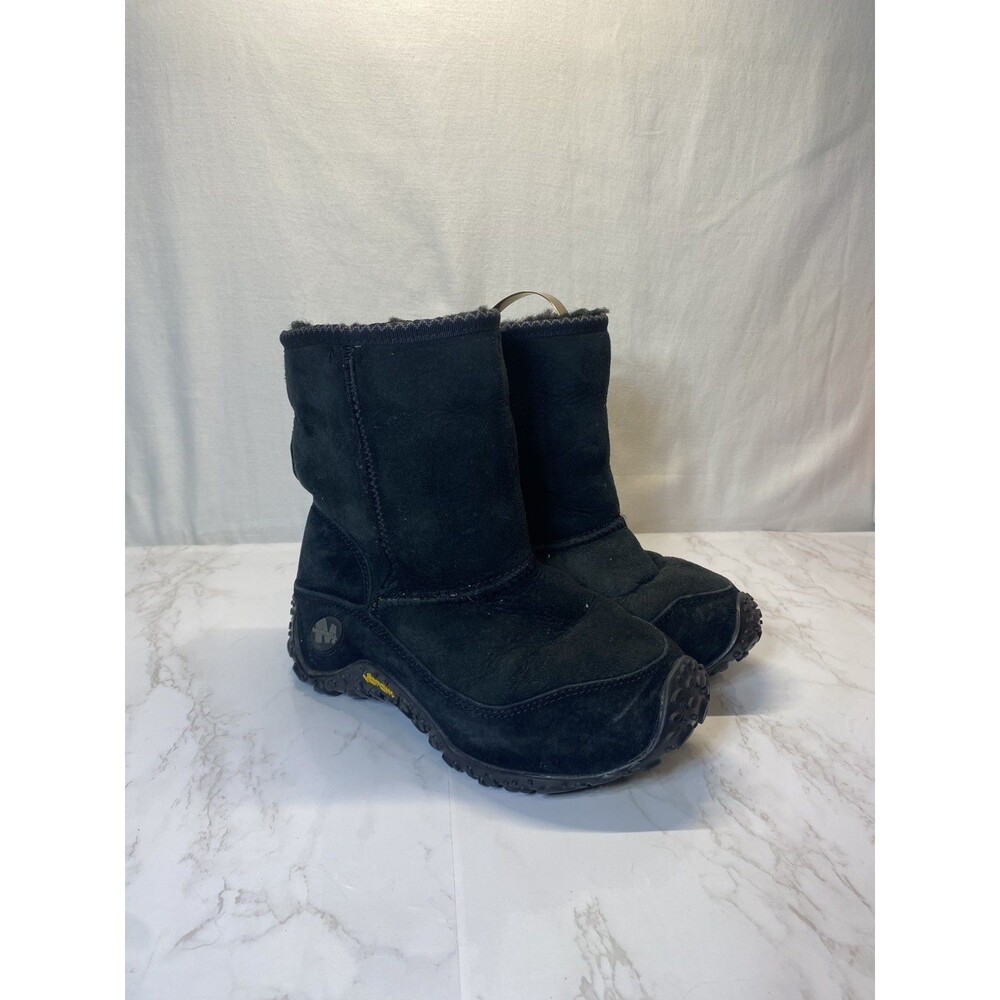 Merrell Yeti Chameleon High Women’s Sz 7 Classic black Pull On Winter Boots